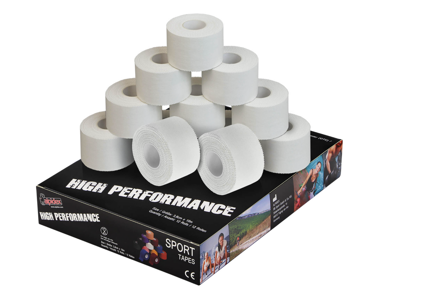 Sports Tape 3.8 cm x 10 m - Alpidex